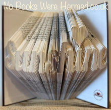 Load image into Gallery viewer, Sunshine with heart : : Hand folded book art