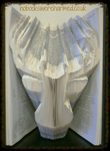 Load image into Gallery viewer, "Superior Stag" : : Hand folded book art : : Encyclopedia Britannica : : The Bibliophile Collection