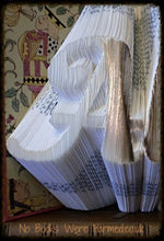 Load image into Gallery viewer, "Alice" : : Hand folded book art : : Alice In Wonderland
