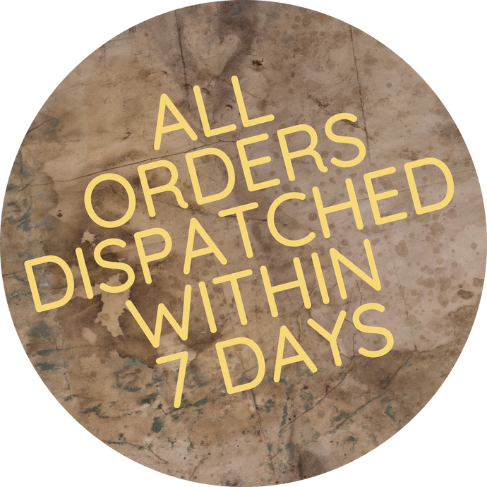 All orders dispatched within 7 days - except when they aren't