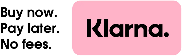 Now offering Klarna - pay in three instalments, INTEREST FREE!