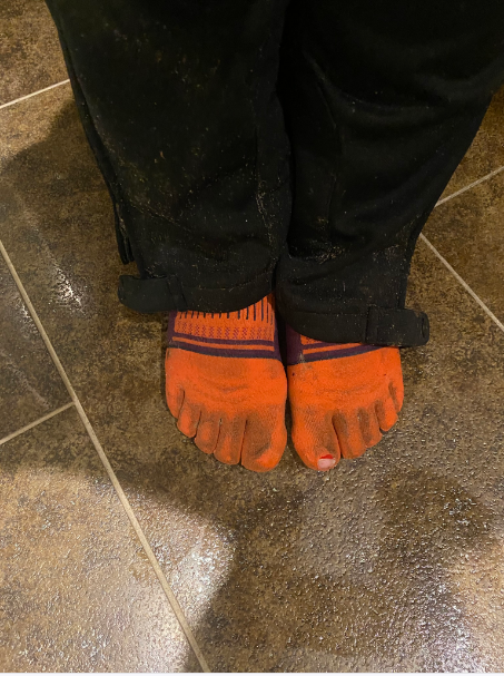 Toe socks for the win!  Saturday's ultramarathon round up...