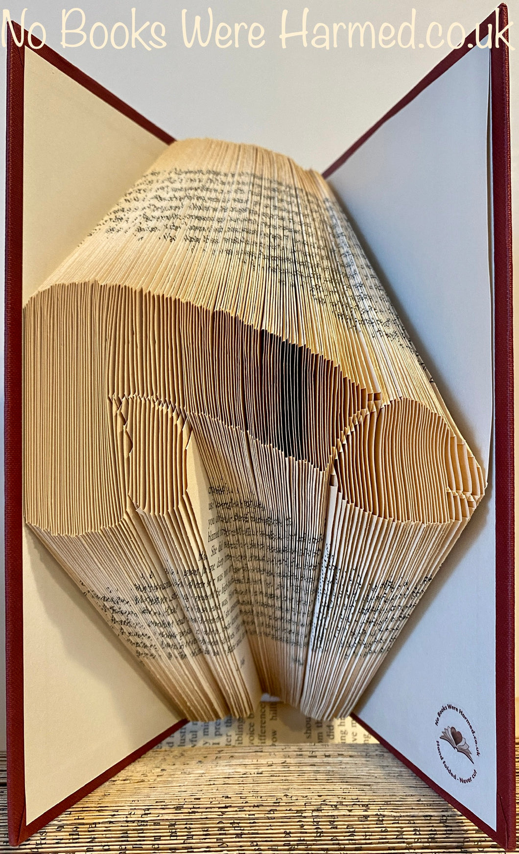 Click to view : : Crude Books by No Books Were Harmed.co.uk : : Hand folded book art : : Penis Willy Cock