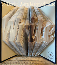 Load image into Gallery viewer, &quot;Write&quot; : : Hand folded, Non cut book art
