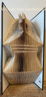 Whisky Distillery Pagoda Cupola hand folded book art sculpture gift