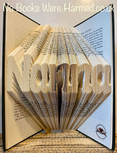 Load image into Gallery viewer, &quot;Nanna&quot; #3 style : : Nanna Gift : : Folded book art
