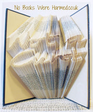 Load image into Gallery viewer, Click to view : : Crude Books by No Books Were Harmed.co.uk : : Hand folded book art insults : : WOT A C**T
