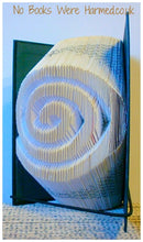 Load image into Gallery viewer, Infinite Spiral: : Hand folded, no cut book art
